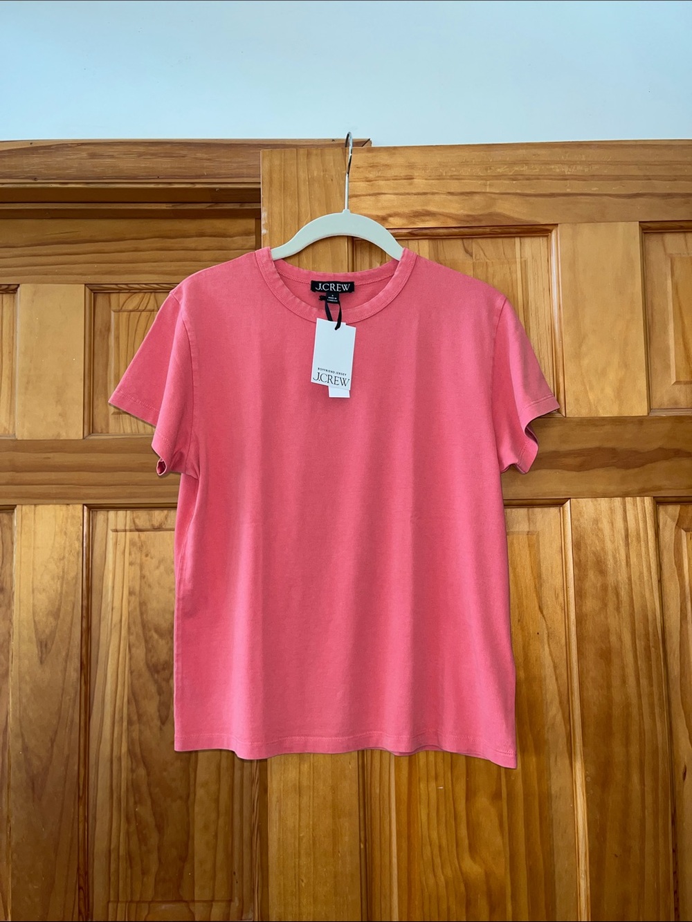 J. Crew Boygriend Jersey Crewneck Short Sleeve Tee